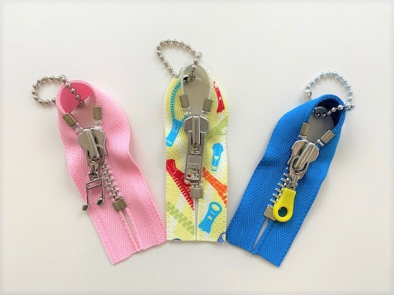 Zipper key chain